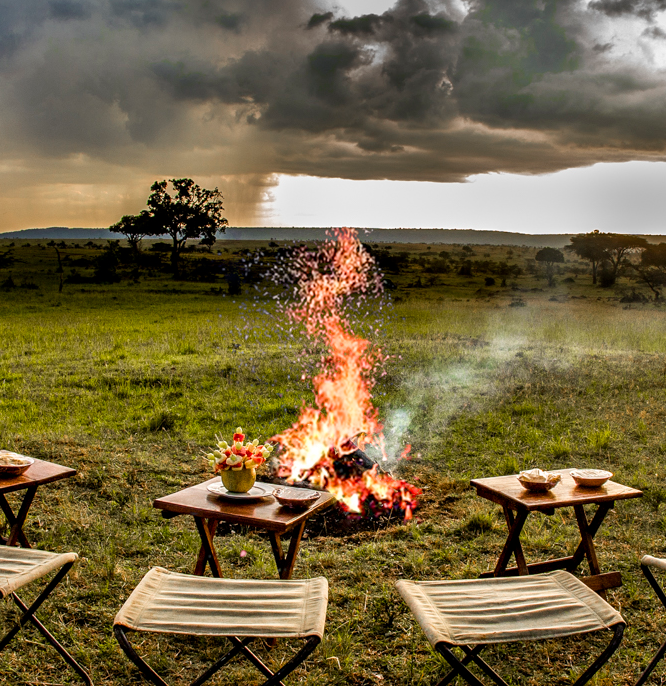sundowner - Karen Blixen Camp, Mara North Conservancy, Masai Mara