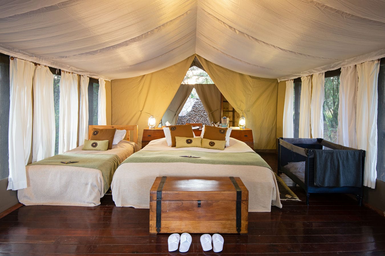 Twin tent - Karen Blixen Camp, Mara North Conservancy, Masai Mara Reserve